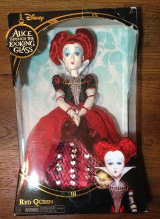 Disney Alice Through The Looking Glass Red Queen Doll Collectibles