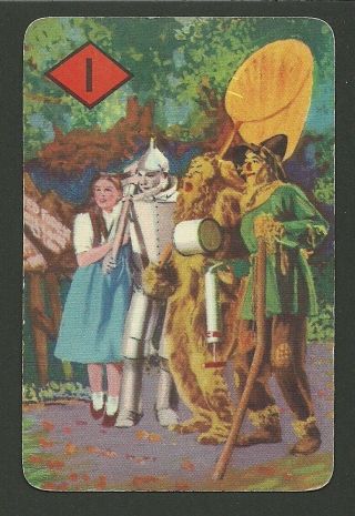 The Wizard Of Oz Judy Garland 1940 Movie Film British Card 1 Off To See Wizard