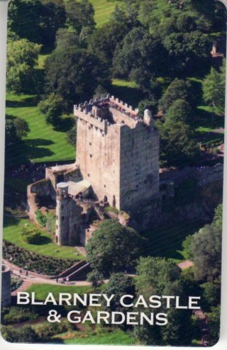 Blarney Castle Pocket Foldout Map Brochure Cork Ireland Home Of Blarney Stone