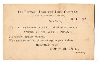 1899 American Tobacco Company Farmer 