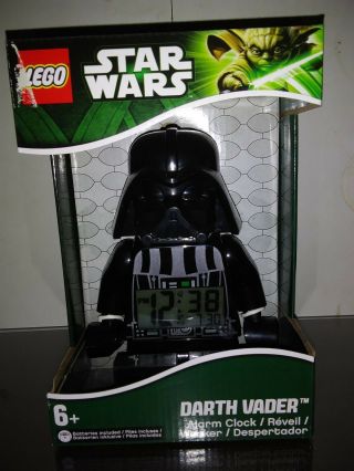 Lego Star Wars Darth Vader Lighted Alarm Clock 9002113