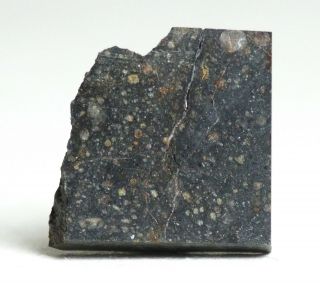Meteorite Nwa 753 - Rumuruti R3.  9 Chondrite - Polished Slice 2.  12g