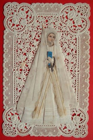 451.  Antique Holy Card Lace