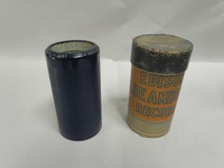 Vintage Antique Edison Blue Amberol Cylinder Record No.  2487 (a4)