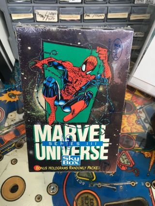 1992 Skybox Impel Marvel Universe Series 3 Box 36 Packs Factory