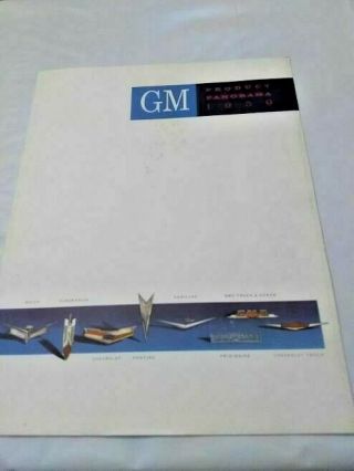 General Motors 1959 Cadillac Brochure/poster With 2 