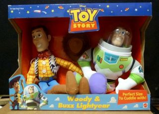 Disney Toy Story Woody (30 " Tall) & Buzz (26 " Tall) Plush -