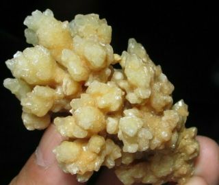 72g Natural Rare Yellow Calcite Crystal Flower Mineral Specimen 10