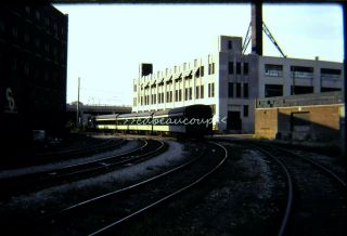 Osld Railroad Slide Gtw Train 165 Just Out Of Station Detroit Mi 9/69