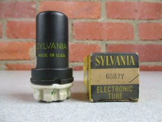 Sylvania 6sb7y Vacuum Tube Nos Nib