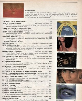 PLAYBOY December 1979 - Raquel Welch,  Norman Mailer,  Al Pacino Intvw 414 Pages 3