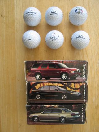 6 Ryder Cup Golf Balls 1997 Valderrama Oldsmobile,  3 Sleves