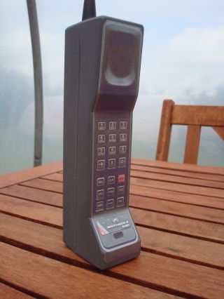 Toy Narcos Style Brick Cell Mobile Phone Prop - Motorola Dynatac 8500x.  1980s