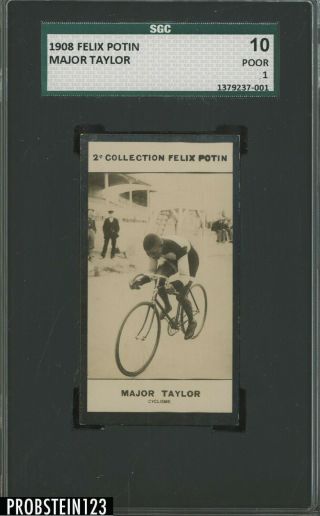 1908 Felix Potin Major Taylor Sgc 10 Poor 1