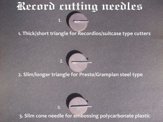 Record Lathe Cutting Stylus Presto Vinyl Record Rek - O - Kut Rca Wilcox - Gay