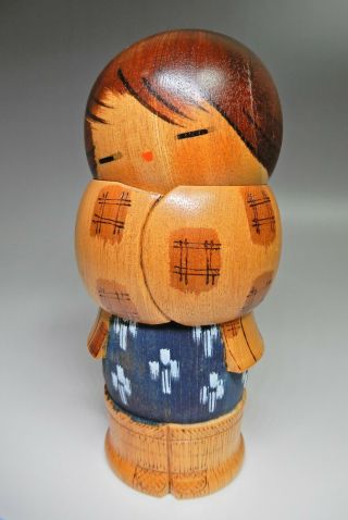 SUMMER PRICE DOWN Wind Aoki Ryoka 青木蓼華 Japanese Kokeshi Wooden Doll 2