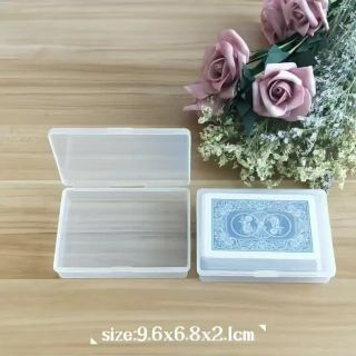 4 X Clear Plastic Cases For Playing Cards | Custom Pp Material Break - Resistant