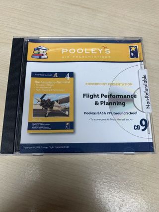Pooleys Flight Performance And Planning Powerpoint Cd