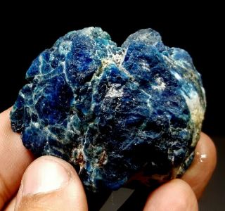 66 Grams Top Quality Terminated Rare Blue Hauyne Specimen From Badakhshan Afg