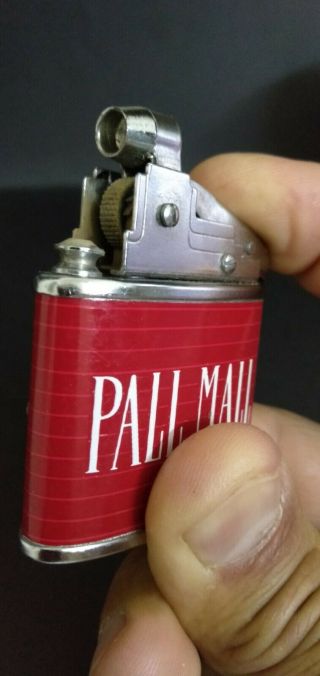 Vintage Continental Japan Pall Mall Famous Cigarettes Red Lighter 2