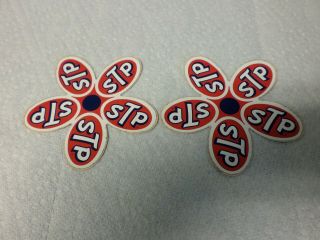 Stp Flower Shaped Stickers From The 1960 " S (set Of 2)