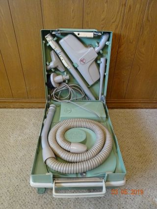 Vintage Hoover Portable Vacuum Cleaner Model 2100