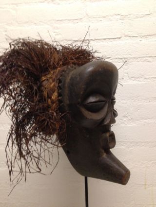 190403 - Old & Tribal African Mask From The Chokwe - Angola.