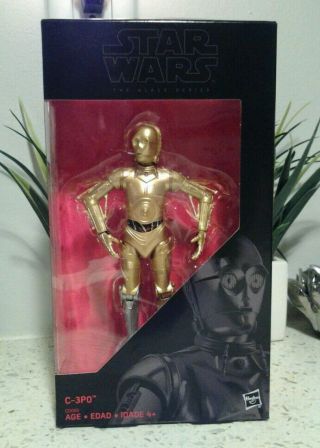 Star Wars Action Figure Black Series C - 3po From The 6 " Line A Real Rarity
