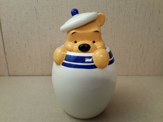 Disney Winnie The Pooh Peek A Boo Canister Cookie Jar
