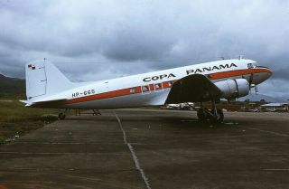 Colour Slide Dc - 3 Hp - 665 Copa Panama 1975