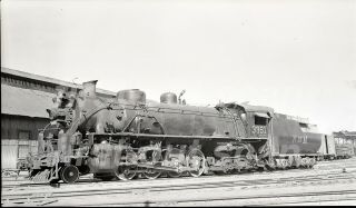 B&w Negative - Nationales De Mexico Ndem 3351 Steam Aguascalientes 1961