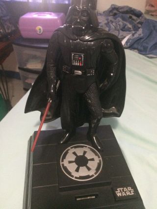 Darth Vader Electronic Animated Talking Coin Bank Star Wars Toy Lights Action 2
