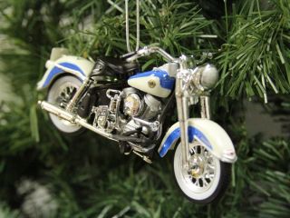 Harley Davidson 1958 Flh Duo Glide Christmas Ornament