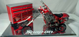 Snap - On The Chopper 1/10 Scale Orange County Choppers 2004 Model Motorcycle