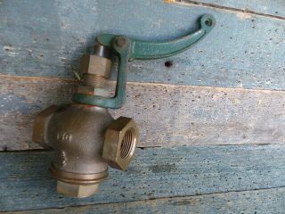 antique steam whistle valve 3/4 inch jenkins train locomotive engine 3