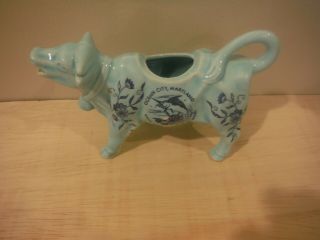 Vintage China,  Cow Creamer From Ocean City,  Maryland, .