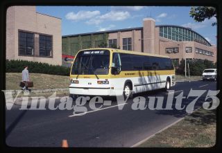 Orig Slide Bus 52 Port Authority Of York Jersey Kodachrome 1980 Airport