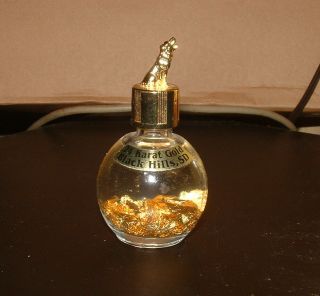 A Very Unique " 24 Karat Gold,  Black Hills,  South Dakota " Souvenir