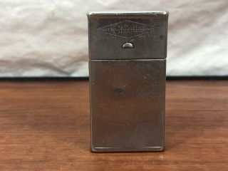 Vintage Shaving Collectible Gillette Travel Safety Razor Blade Case Match Safe