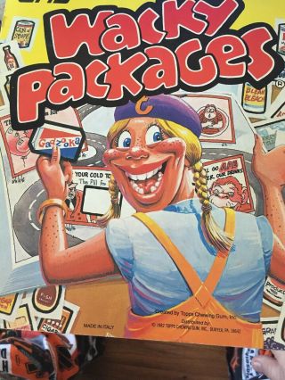 1982 Topps Wacky Packages Sticker Album Book.  - Collector’s Edition Complete 2
