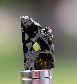 Admire Pallasite Meteorite,  2.  5 Grams,  Kansas