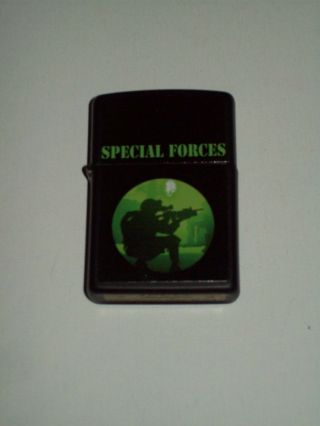 Zippo Lighter Special Forces Made In The Usa Collectible Bradford Pa
