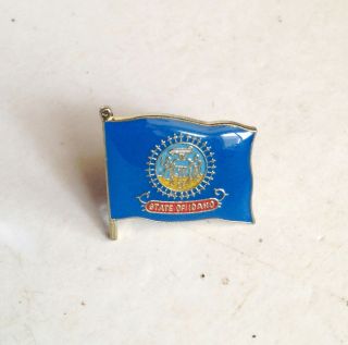 Idaho State Flag Lapel Pin Pinback Vintage Combine
