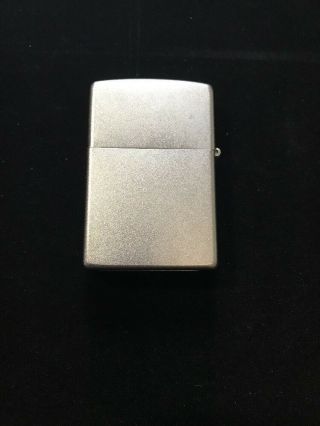 Brushed Nickel Zippo Lighter D 13 Made In The Usa Bradford Pa Cr1