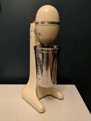 Vintage Hamilton Beach Drink Master Milkshake Mixer W/ Cup 727 - 3 Perfect