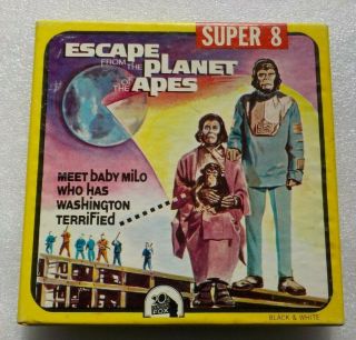 8mm Cult Classic Science Fiction Movie Escape From The Planet Of The Apes