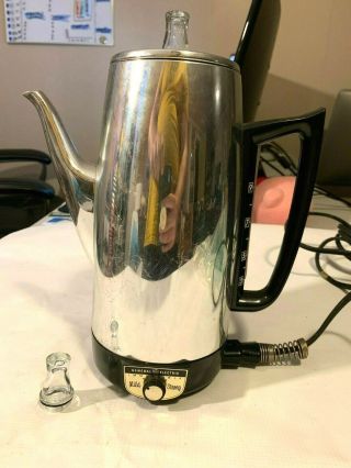 General Electric Ge Immersible Automatic Coffee Percolator A8p15