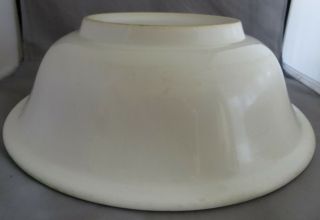 Vintage Large White Ironstone Serving Bowl Basin French Country Chic Carr China