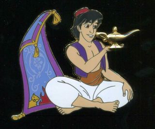 Wdi Aladdin 25th Anniversary Box Set Aladdin And Carpet Le 200 Disney Pin 125509