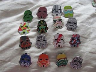 Disney Trading Pins Star Wars Stormtrooper Helmets Mystery Pack Complete Set Of